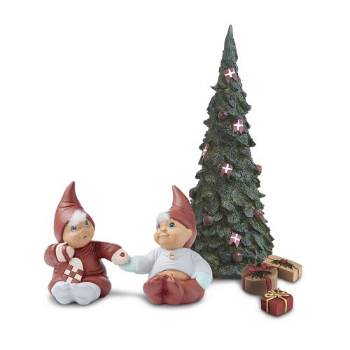 Klarborg Kamille & Loui med juletræ & gaver