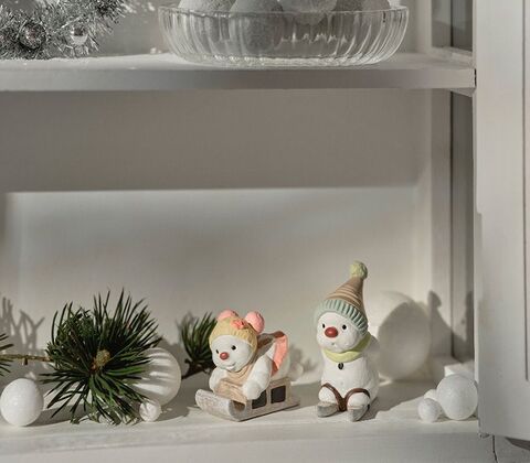 Klarborg snemænd 2025 Vina & Vesti