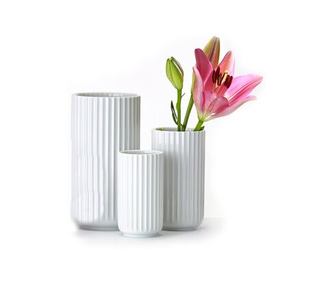 Lyngby vaser hvid