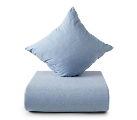 Nordisk Tekstil sengetøj Chambray blå