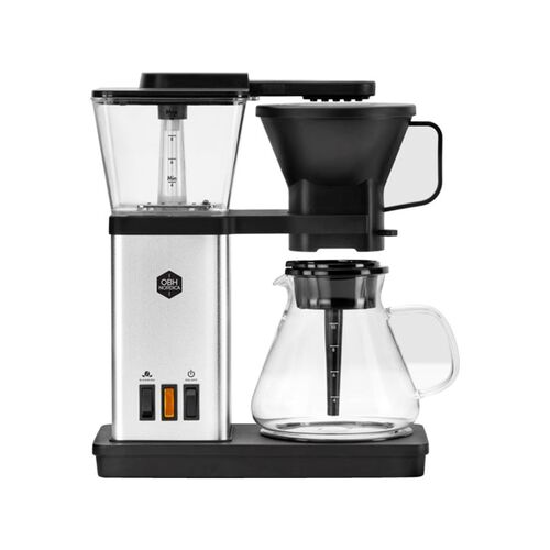 OBH Blooming kaffemaskine silver