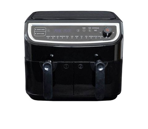 Gastronoma dobbelt airfryer med 2 skuffer, 9 liter