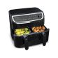 Gastronoma dobbelt airfryer med 2 skuffer, 9 liter