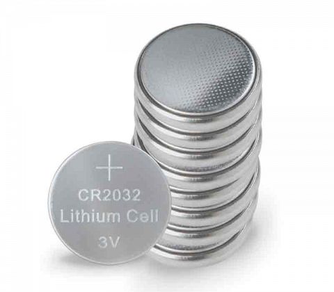 Knap celle batteri CR2032 5-pk