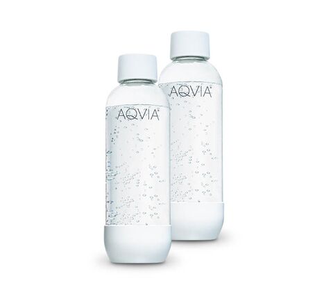 Aqvia flaske tilæ dansk vand maskine 500 ml hvid