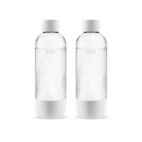 Flasker til Aga danskvand maskine 0,5 l. hvid