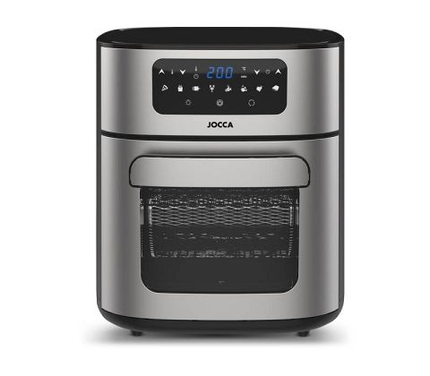 Jocca airfryer oven 10 liter sort-stål