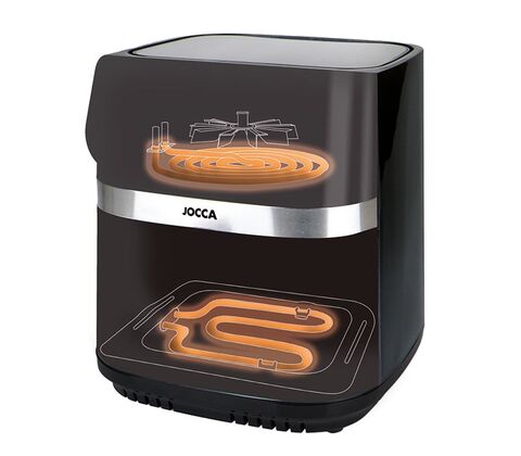 Jocca airfryer 9l dobbelt varmelegeme