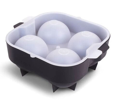 Isterning bakke til store runde iskugler