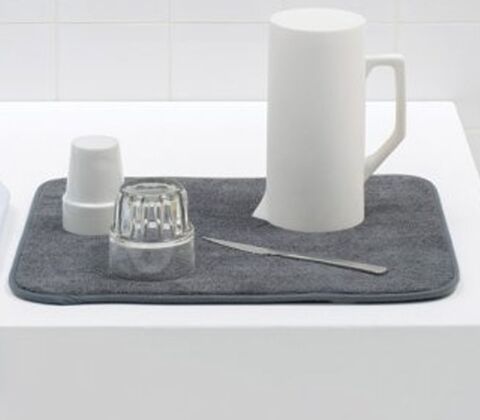 Brabantia microfiber opvaskemåtte grå