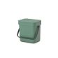 Brabantia affaldsspand 3 ltr. grøn