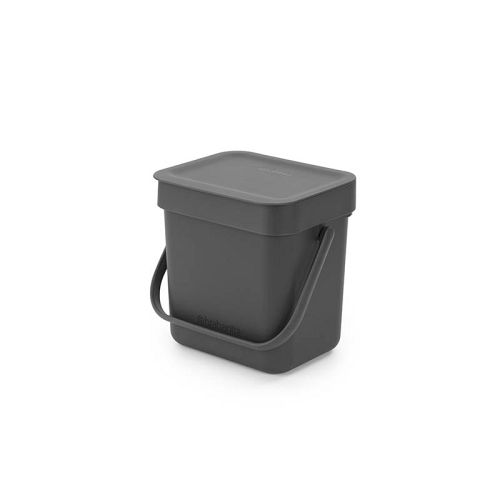 Brabantia affaldsspand 3 ltr. grå