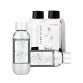 Flasker til Aga danskvand maskine 0,5 l. Hvid eller sort 2 stk.