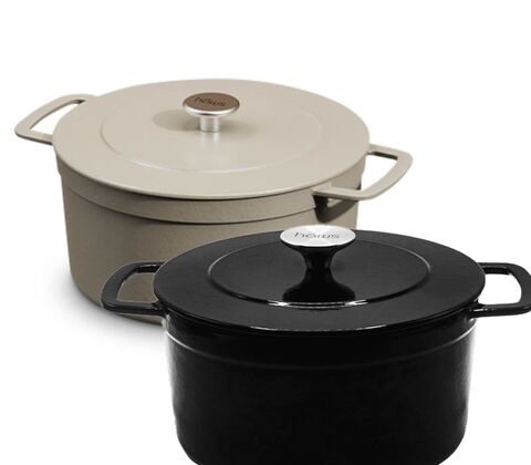 Hâws Santo støbejernsgryde 3,6 liter sand