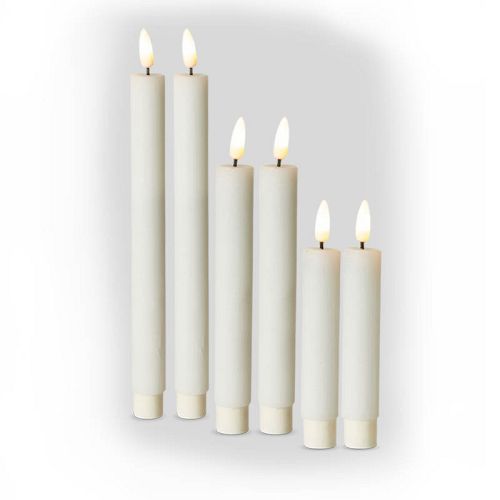 LED stagelys / kronelys 3D væge 2-pk.