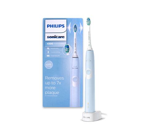 Philips sonicare 4300 tandbørste lys blå