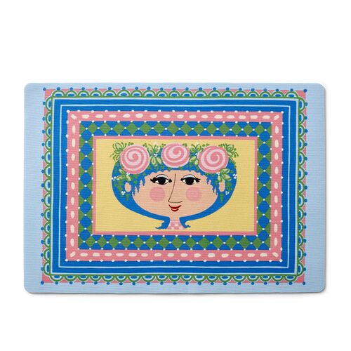 Bjørn Wiinblad dækkeserviet 43x30cm blå