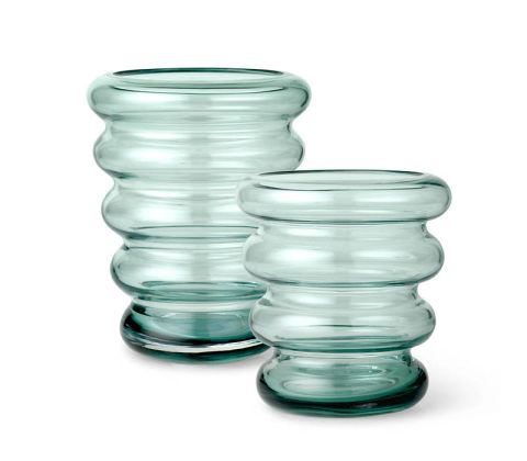 Rosendahl vase Infinity. Mint farvet glas
