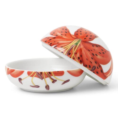 Royal Copenhagen bonbonniere 2022 tiger lilje