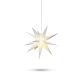 Stjerne LED m. timer ø12cm 