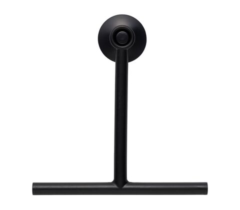 Sort badeværelsesskraber , fliseskraber med sugekop