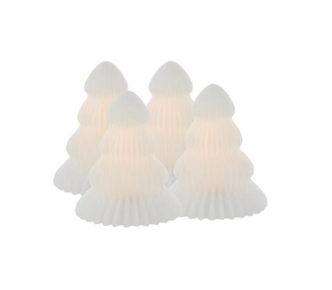 Sirius Claire juletræ mini, 4 stk sæt