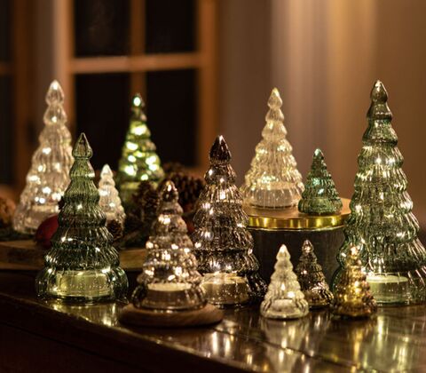 Sirius Lucy træ h16,5cm, grøn