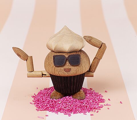 Spring Copenhagen Carrie Cupcake