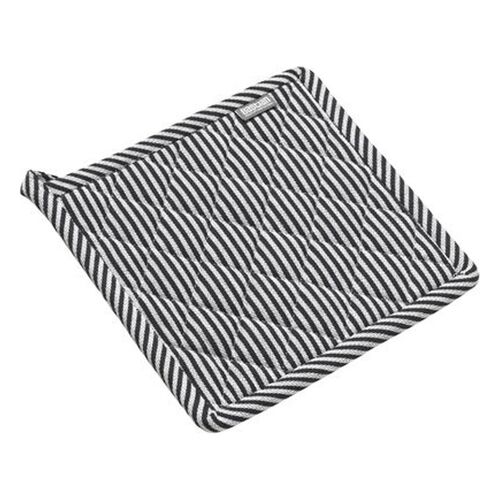 Bastian Jumbo grydelap sort/natur stribet