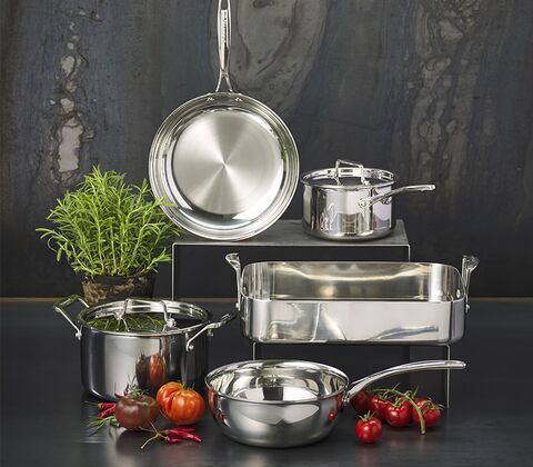 Scanpan Fusion 5 stegepande stål Ø 24 cm