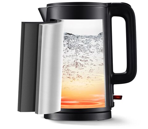 OBH Nordica Thermo Protect elkedel sort 1,5 liter