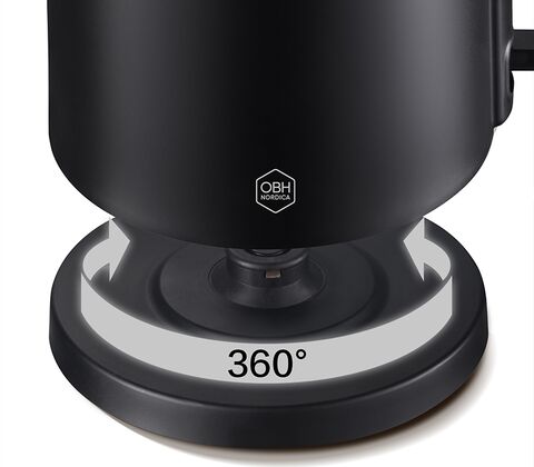 OBH Nordica Thermo Protect elkedel sort 1,5 liter