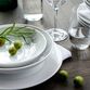 Pillivuyt Eventail flad frokosttallerken hvid Ø 22 cm 