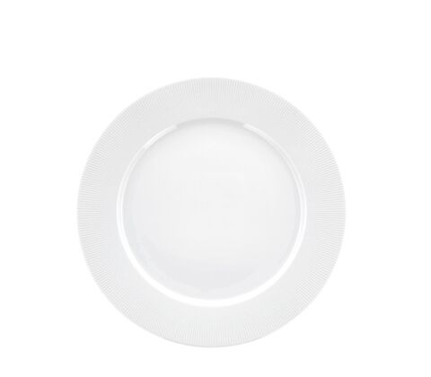 Pillivuyt Eventail flad frokosttallerken hvid Ø 22 cm 