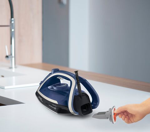 Tefal Ultragliss Anti-Calc Plus blue dampstrygejern