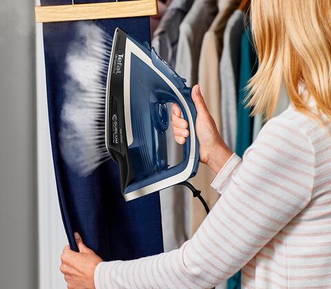 Tefal Ultragliss Anti-Calc Plus blue dampstrygejern