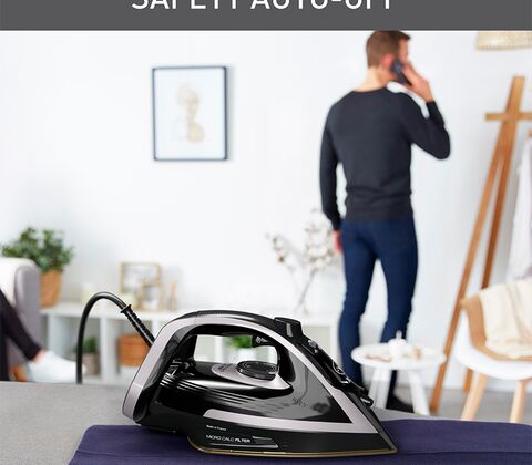 Tefal Puregliss Silver FV8062 dampstrygejern 