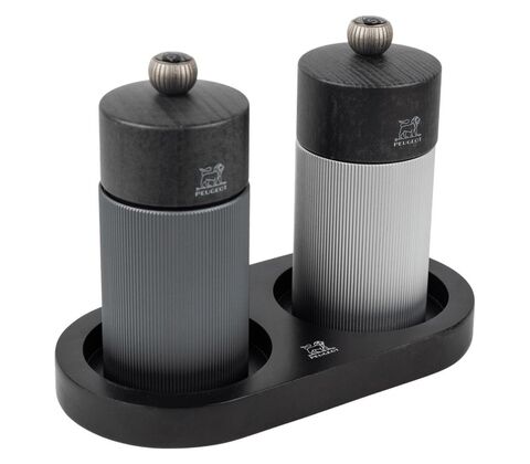 Peugeot Linea bakke til 2 kværne sort bambus