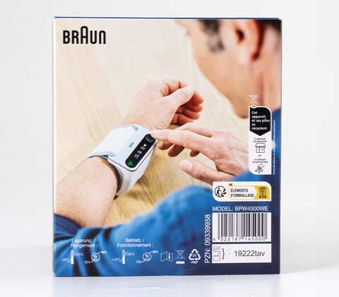 Braun Icheck 7 BPW4500WE blodtryksmåler til håndled