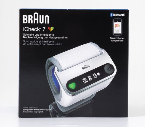 Braun Icheck 7 BPW4500WE blodtryksmåler til håndled