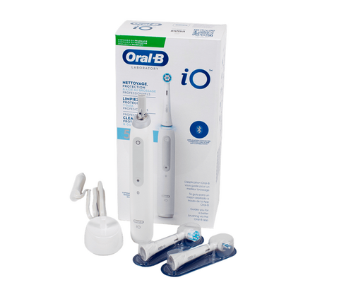Oral-B iO5 Laboratory Professional elektrisk tandbørste hvid