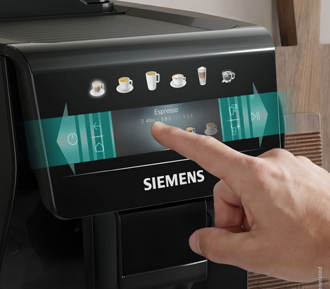 Siemens TP601E09 EQ600 iAroma fuldautomatisk kaffemaskine sort