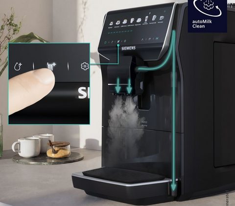 Siemens TP553E09 EQ500 iAroma fuldautomatisk kaffemaskine sort
