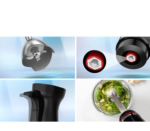 Bosch Ergomaster MSM4B620 series 4 stavblender med tilbehør 1000 watt
