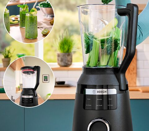Bosch MMB6654B serie 6 Vitapower blender 1800 watt sort