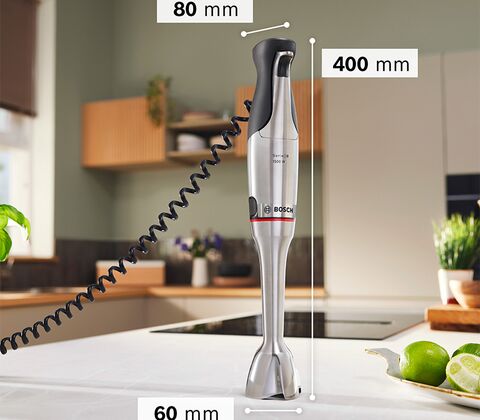 Bosch MSM8M934 serie 8 ErgoMaster stavblender stål 1500 watt