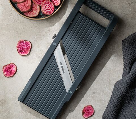 Global mandolinjern 9,5 cm grå