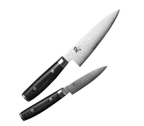 Yaxell Ran knivsæt kokkekniv 15 cm og urtekniv 10 cm 2 dele