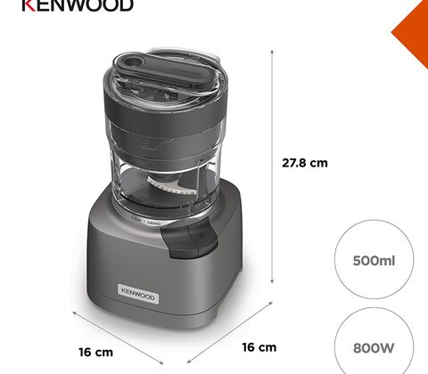 Kenwood minihakker/kværn 500 ml antracit 800 watt