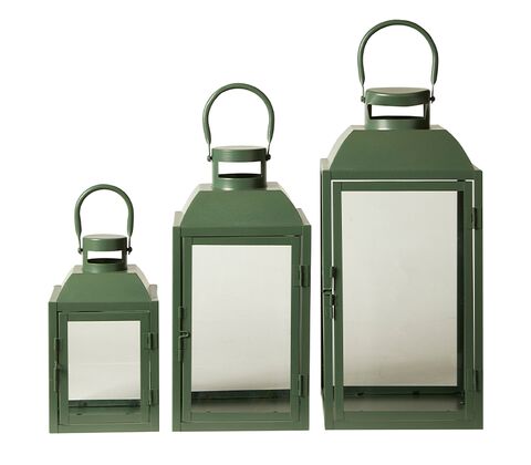 Lanterne grøn 3 stk.